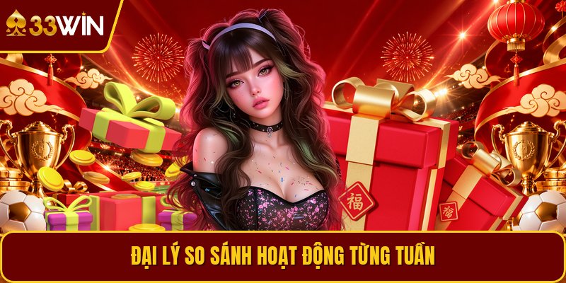 Đại lý so sánh hoạt động từng tuần